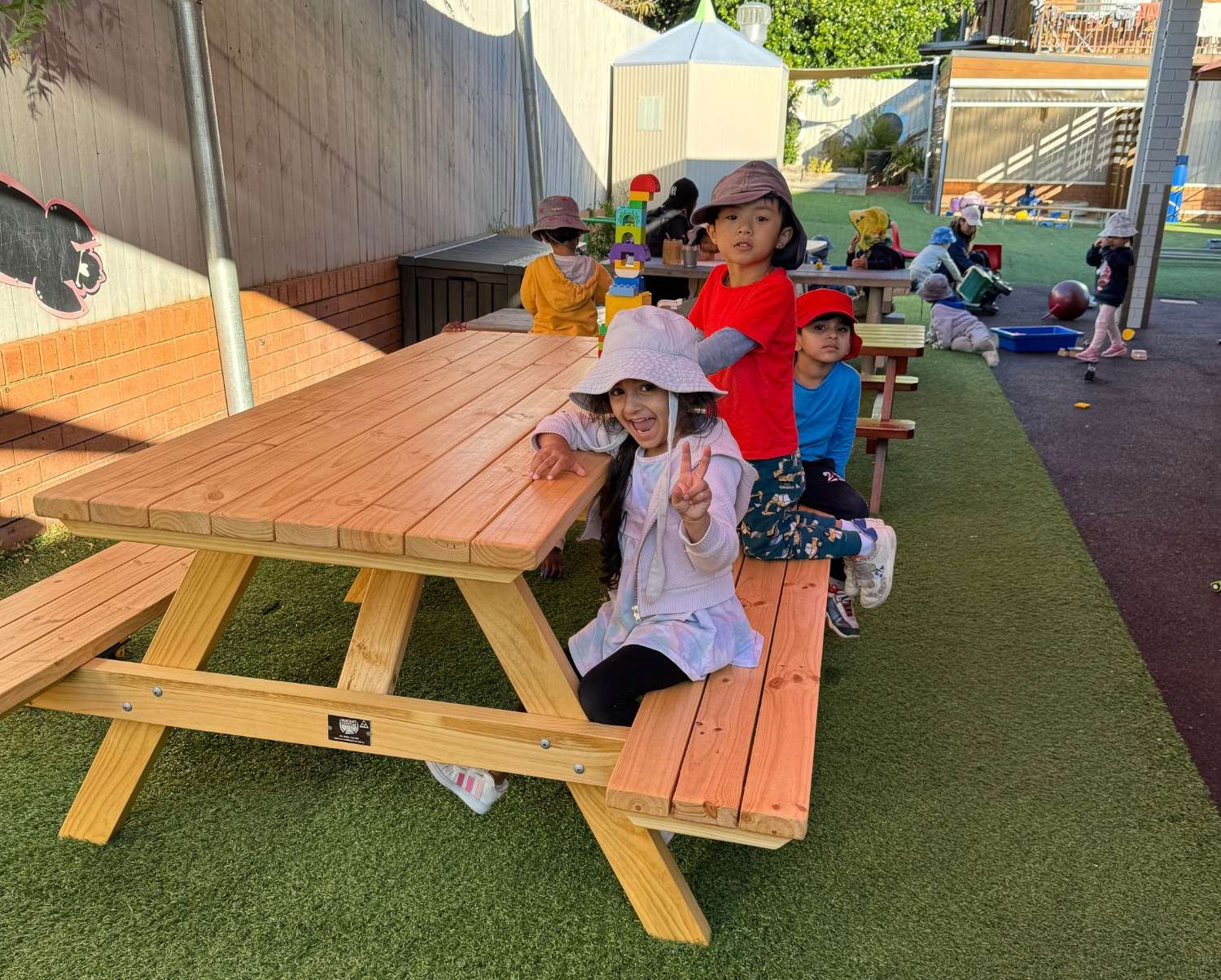 Children Outdoor Picnic Table
